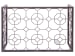 Metal Designs - Honeycomb Rectangular Cocktail Table - Black