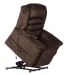 Soother - Power Lift Recliner - Chocolate