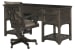 Bellamy - Desk With Chair - Peppercorn