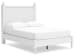Mollviney - White - Full Panel Bed