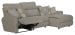 McPherson - 3 Piece Power Reclining Sectional With 1 RSF Lay-Back Chaise And 1 Lay-Flat Recliner - Beige