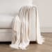 Aria - 50" x 70" Boucle Throw - Ivory
