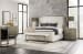 Linville Falls - Boones Queen Upholstered Shelter Bed - Beige