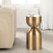 Golden Vessel - Modern Accent Table