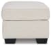 Cashton - Snow - Ottoman