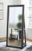 Evesen - Black - Floor Standing Mirror/Storage