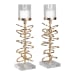 Tala - Candleholders (Set of 2) - Rose Gold