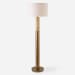 Knox - Travertine Floor Lamp