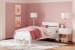 Socalle - Two-Tone - Twin Panel Platform Bed