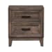 Ridgecrest - 2 Drawer Nightstand - Light Brown