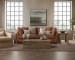 Audrey - Leather Sofa - Lush Brown