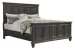 Calistoga - Queen Panel Bed - Weathered Charcoal