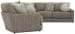 Turner - 5 Piece Sectional With LSF Cuddler - Mushroom