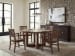 Driftwood - Splatback Arm Chair (Set of 2) - Worn Saddle