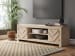 Cayboni - LG TV Stand With Fireplace Option - Tan