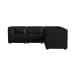 Blake - Modular 5 Piece Living Room Set - Pebble Black