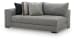 Creston Heights - LAF Corner Chaise - Smolder
