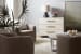 Melange - Saffron 3-Drawer Chest - Beige