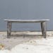 Fade To Black - Wood Bench - Black / White
