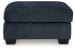 Aviemore - Ink - Oversized Accent Ottoman