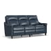 Elizabeth - Power Reclining Sofa With Power Headrests - Blue