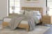 Bermacy - Light Brown - Queen Platform Panel Bed