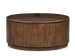 Connolly - Lift Top Cocktail Table With Round End Table - Brown