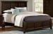 Bonanza Mansion Bed with Storage Footboard Merlot King