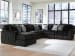Midnight-Madness - 6-Piece Sectional With LAF Corner Chaise - Onyx