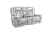 Sanibel - Power Console Loveseat- Wall Prox. Recliner With Power And Power Headrest And Lumbar, Wireless Charger (Layflat) - White