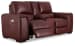 Alessandro - Garnet - PWR REC Loveseat/Con/Adj HDRST