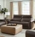Nico - Power Reclining Sofa With Power Adjustable Headrest - Walnut