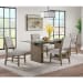 Conner - 5 Piece Standard Height Dining Set (Table And Four Chairs) - Oak
