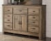 Trinell - Brown - 8 Pc. - Dresser With Fireplace Option, Mirror, Chest, Queen Poster Bed, Nightstand