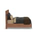 Lincoln - Queen Panel Bed - Warm Walnut
