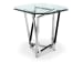 Lenox Square - Octagonal Cocktail Table With 2 End Tables - Chrome