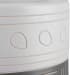 Hieroglyphics - Garden Stool - Gray / White