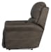 Maddie - Faux Leather Power Wall Hugger Recliner - Light Brown