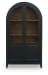 Dagandale - Black / Natural - Accent Cabinet