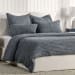 Colmar - Queen Quilt - Marina Blue
