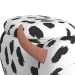 Animal Stools - Cow Storage Stool - White And Black