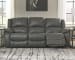 Calderwell - Gray - Reclining Sofa