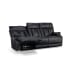 Clive - Power Reclining Sofa With Power Headrests & Lumbar - Peppercorn