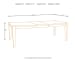 Chadoni - Gray - RECT Dining Room EXT Table