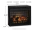 Entertainment - Black - Fireplace Insert Infrared