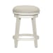 Modern Farmhouse - Console Swivel Stool - White