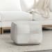 Canada - Hide Pouf - Ivory