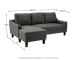 Jarreau - Gray - Sofa Chaise Sleeper
