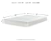 Chime - White - Full Mattress - 8-inch