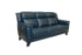 Kimberly - Sofa Recliner With Power And Power Headrest, Power Lumbar - Blue